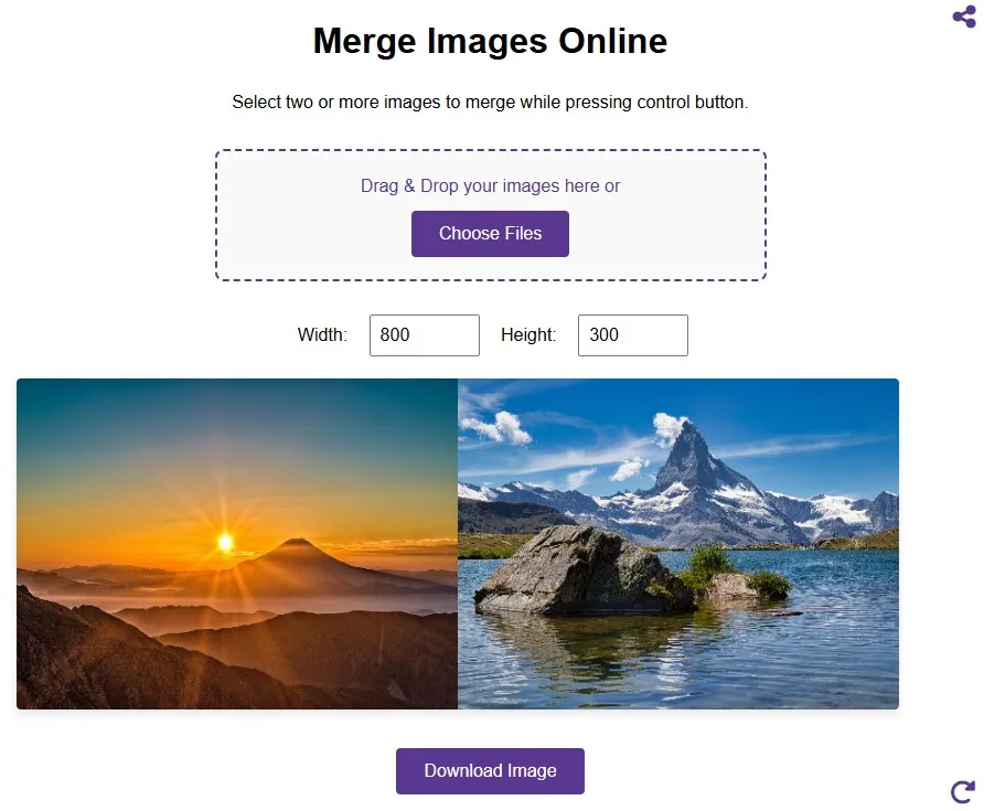 Photo Merge Online By Imageproedit